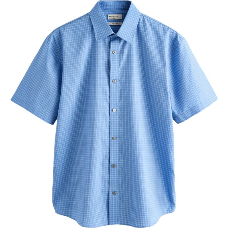 Next Košeľa N. Premium modrá / svetlomodrá 68294975