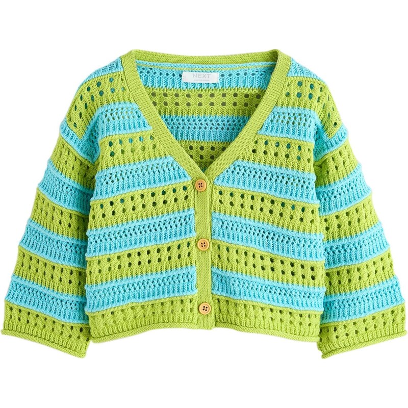 Next Kardigán svetlomodrá / svetlozelená 68295017