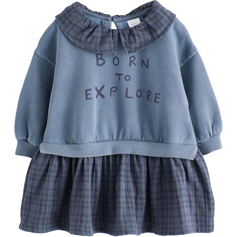 Next Šaty námornícka modrá / dymovo modrá 68295081