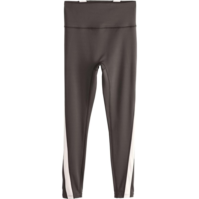 Next Športové nohavice Power čokoládová / biela 68295197