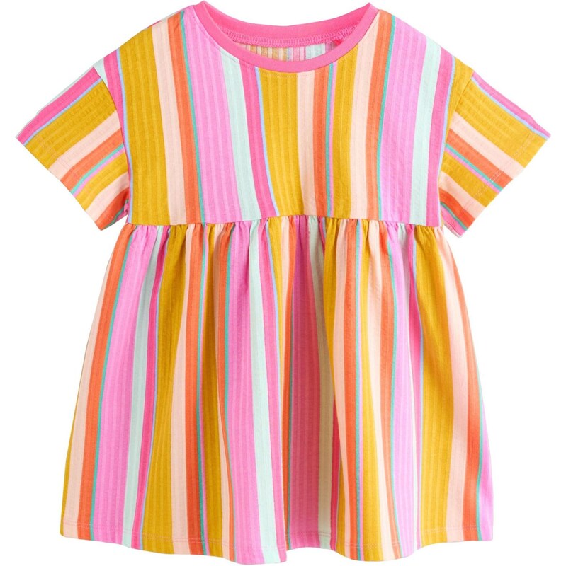 Next Šaty tyrkysová / oranžová / svetloružová / biela 68295209