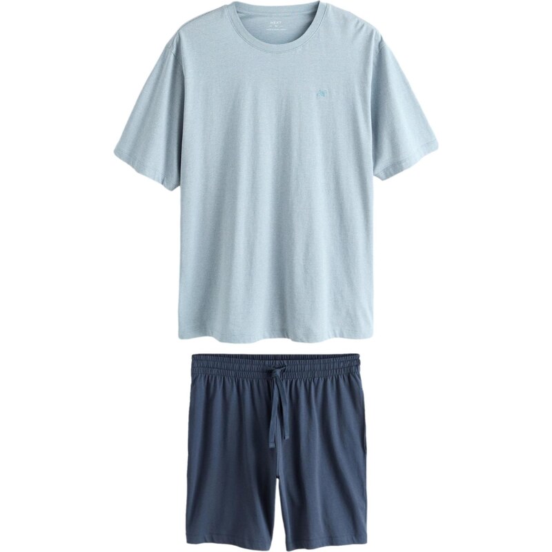 Next Dlhé pyžamo svetlomodrá / tmavomodrá 68295210