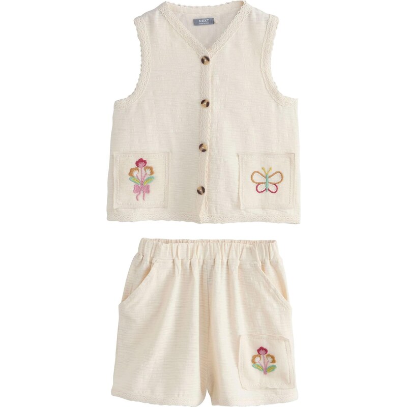 Next Set krémová / svetlohnedá / žltá / ružová 68295193