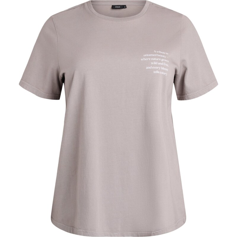 Zizzi Tričko Mave tyrkysová / sivá / ružová / biela 68295248