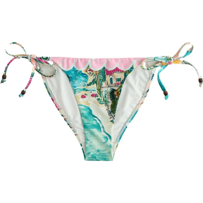 Next Bikinové nohavičky modrozelená / ružová / tmavoružová / biela 68295281