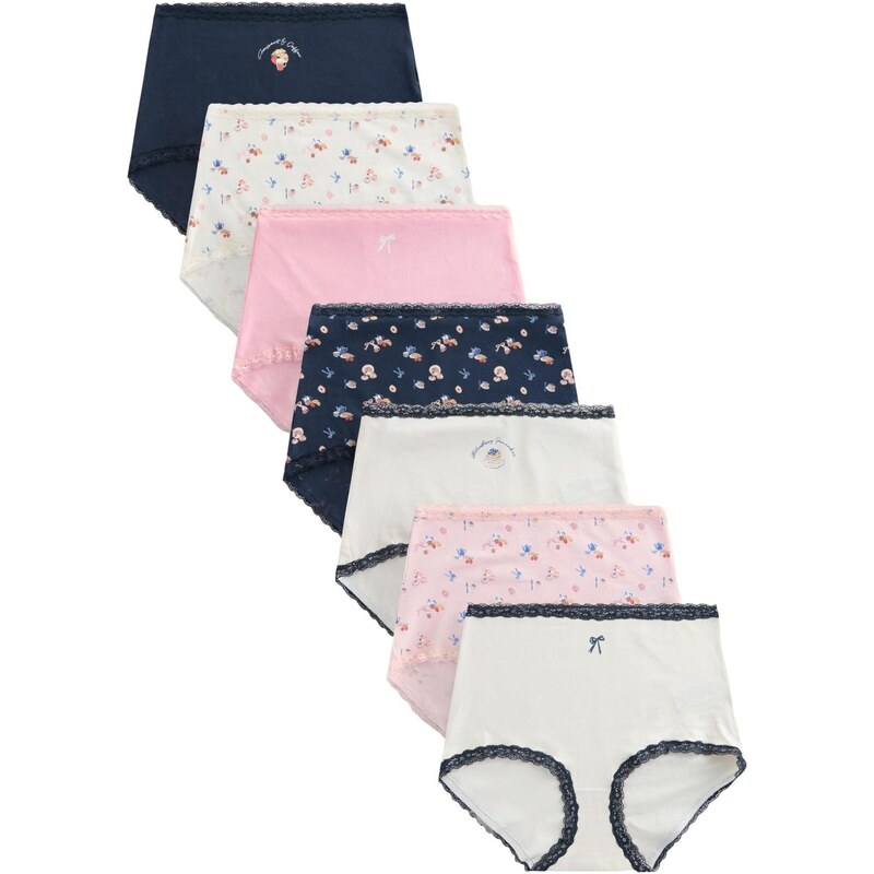 Next Nohavičky námornícka modrá / ružová / ružová / biela ako vlna 68295272