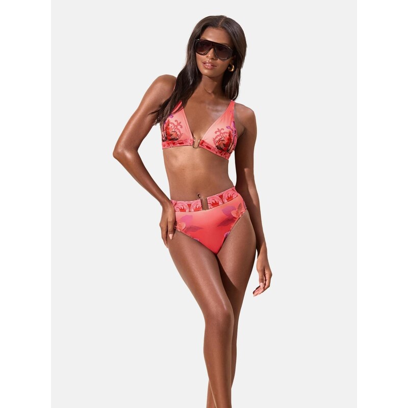 Lipsy Bikinový top fialová / ružová / červená 68295288