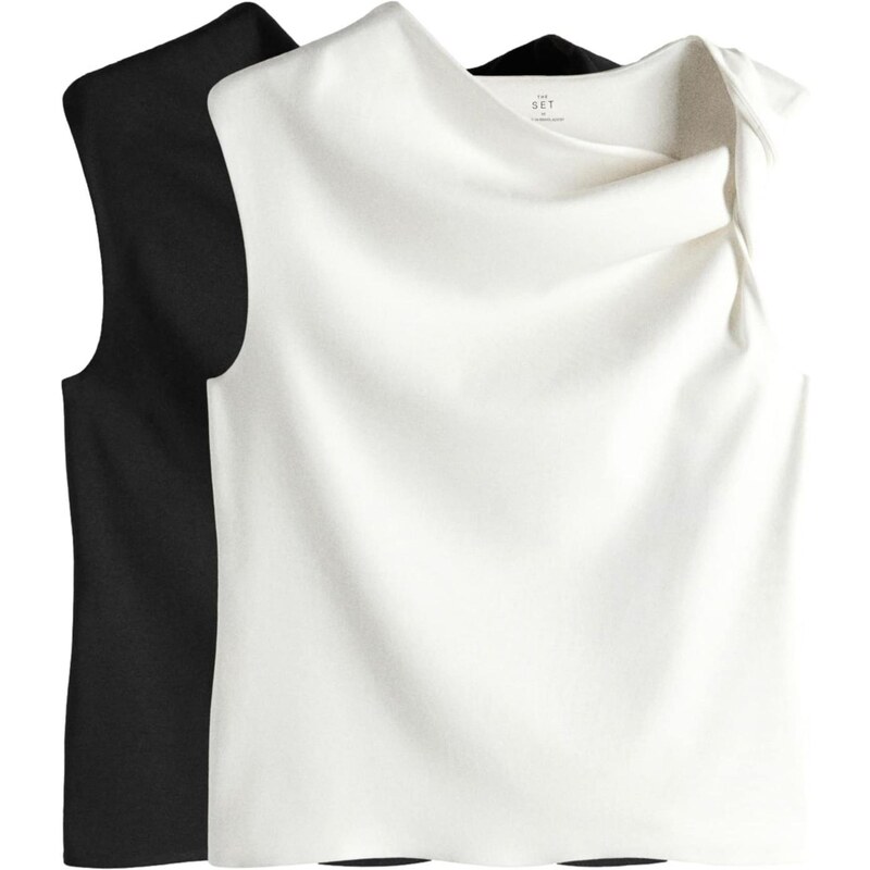 The Set Top čierna / biela 68295357