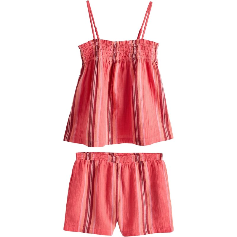 Next Nohavicový kostým pastelovo oranžová / pitaya / malinová / vínovo 68295374