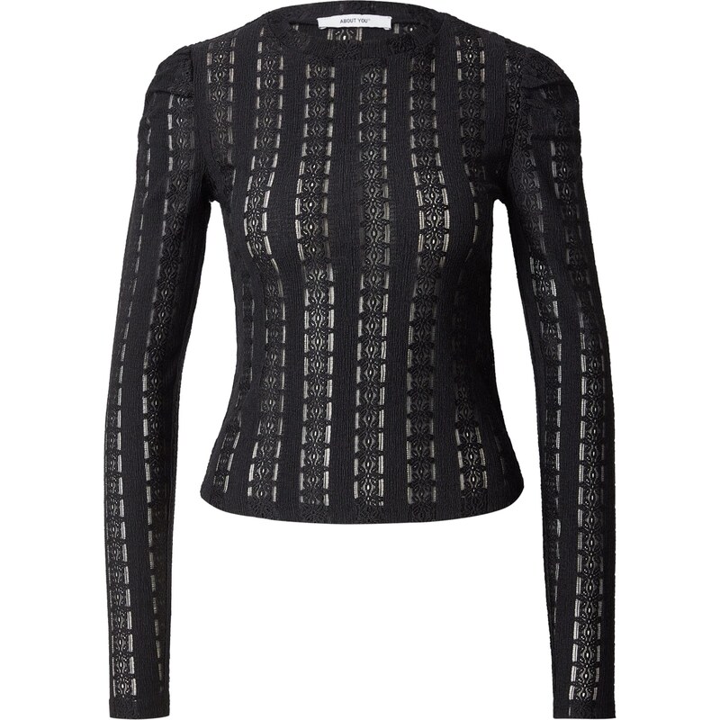 ABOUT YOU Tričko Liane čierna 68295427
