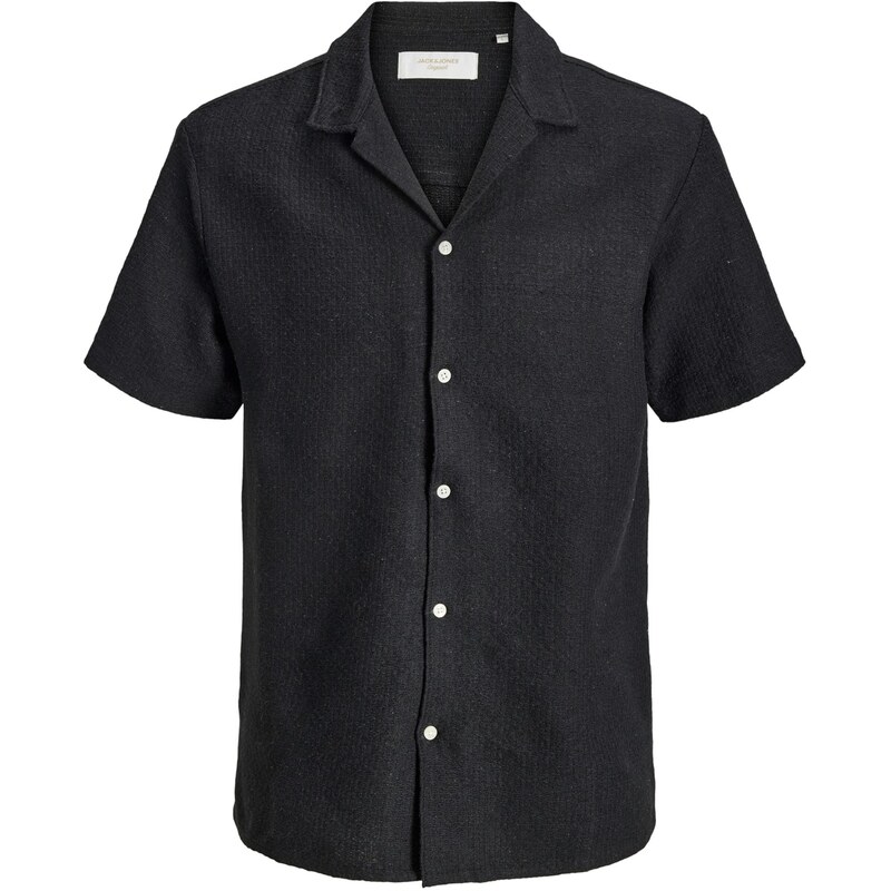 JACK & JONES Košeľa JORMONTAUK čierna 68295456