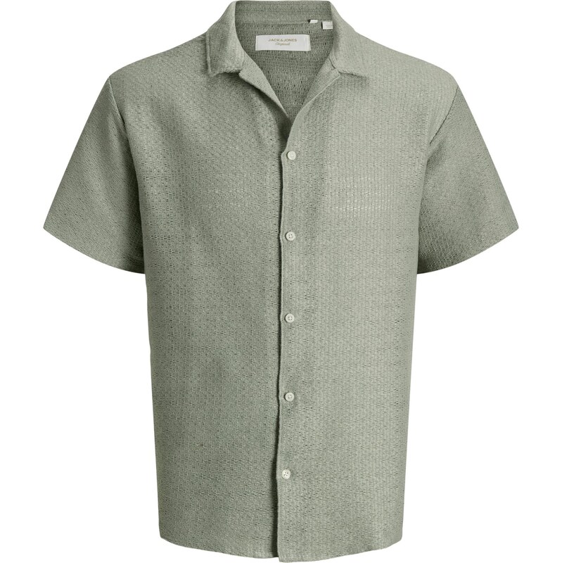 JACK & JONES Košeľa JORMONTAUK pastelovo zelená 68295475