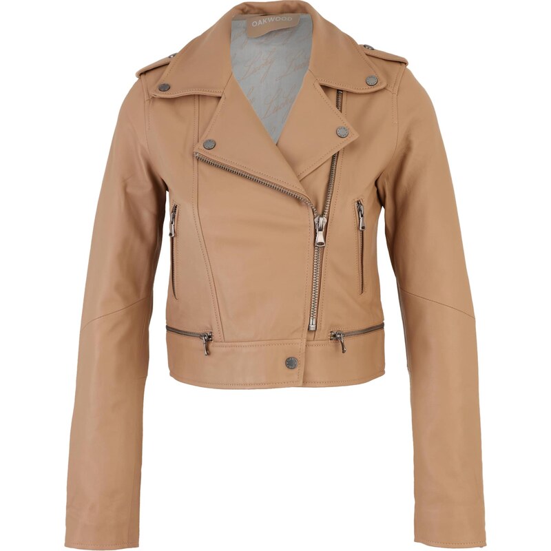 OAKWOOD Prechodná bunda mokka 68295532