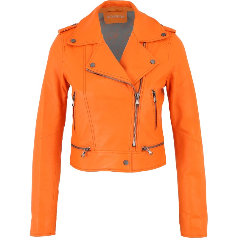OAKWOOD Prechodná bunda oranžová 68295533