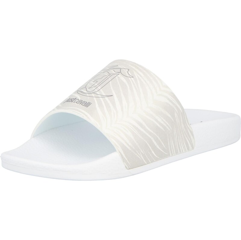 Just Cavalli Šľapky FONDO POOL DIS. 02 svetlosivá / tmavosivá / biela 68295640