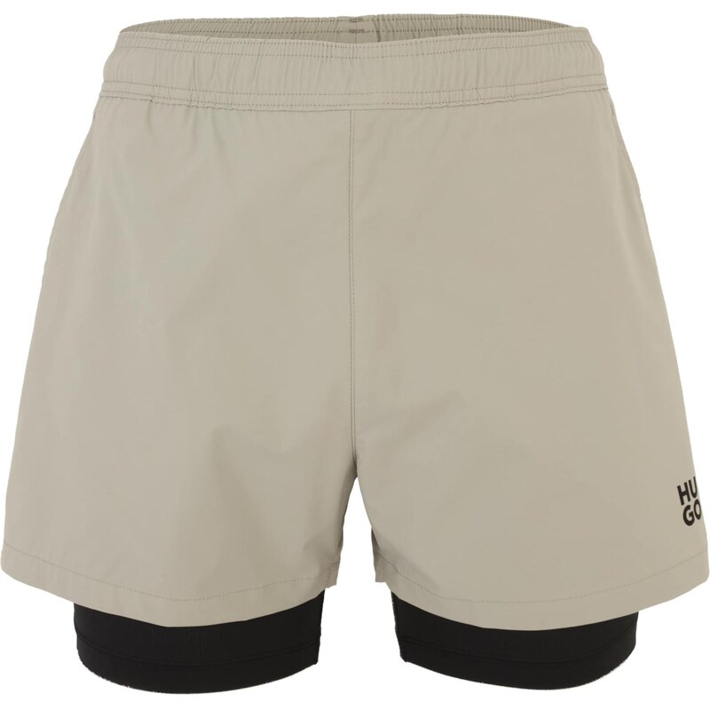 HUGO Plavecké šortky pastelovo zelená / čierna 68295658