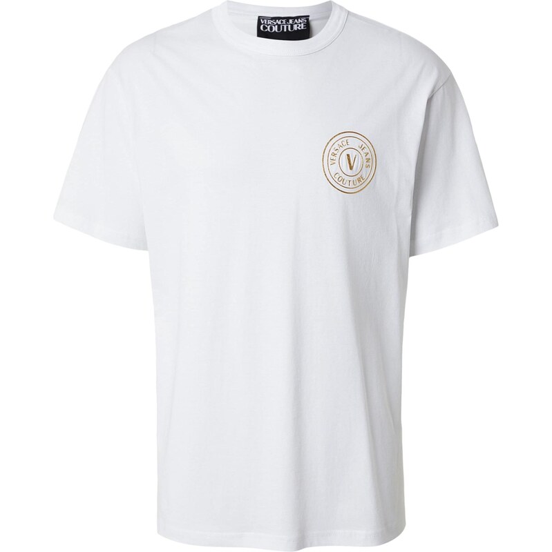 Versace Jeans Couture Tričko zlatá / biela 68398429
