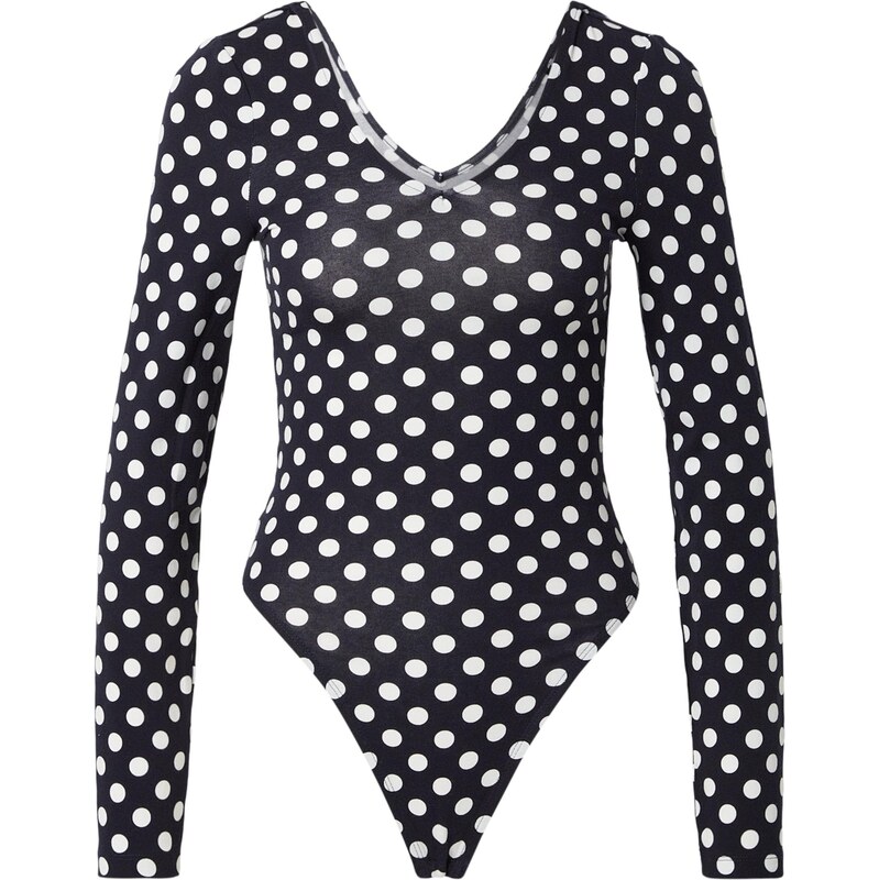 ONLY Košeľové body ONLLIVE LOVE tmavomodrá / biela 68295714