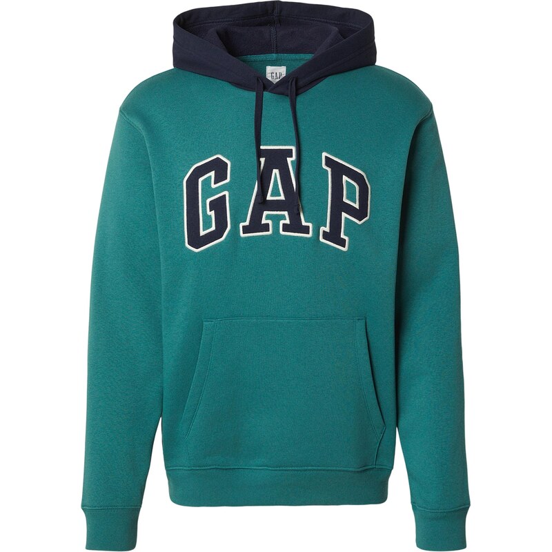 GAP Mikina HERITAGE námornícka modrá / nefritová / biela 68295719