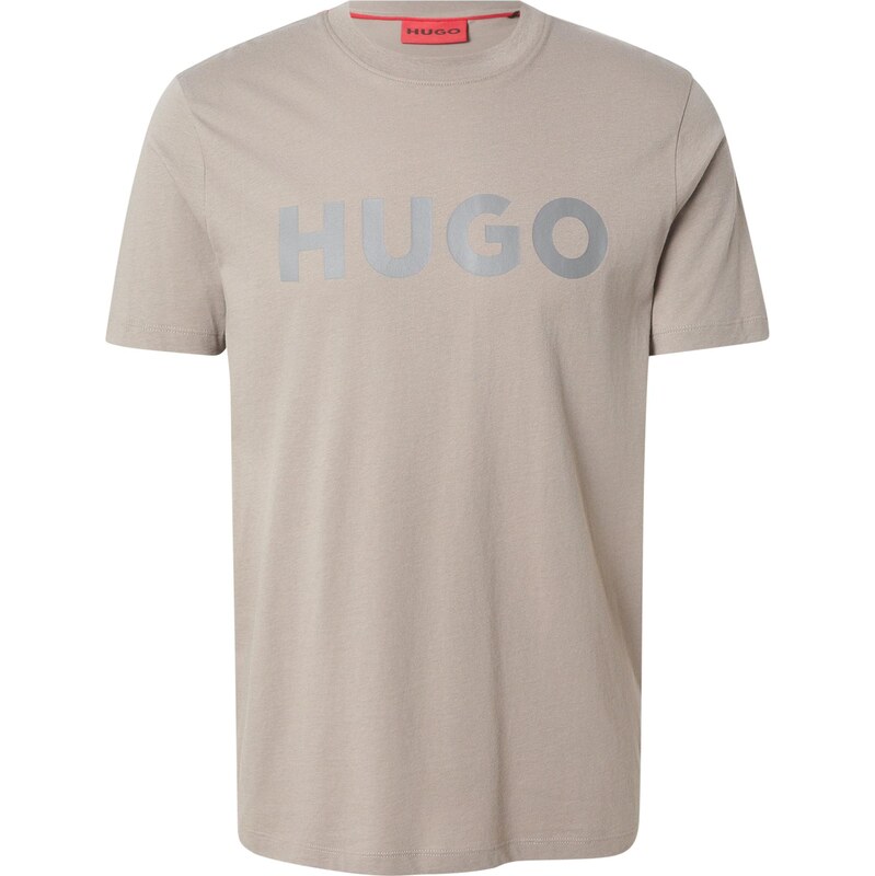 HUGO Tričko Dulivio svetlohnedá / kamenná 68295755