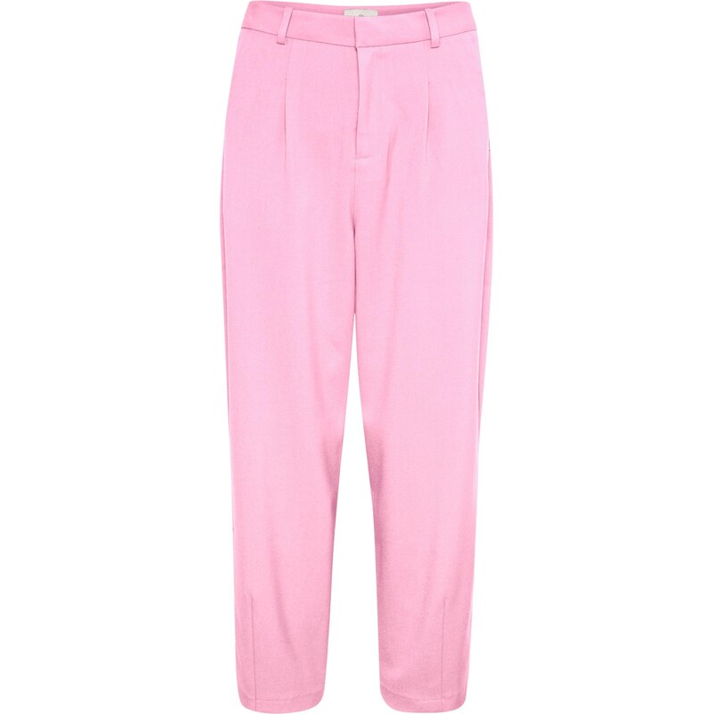 Kaffe Plisované nohavice KAMerle svetloružová 68295785