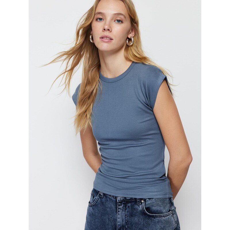 Trendyol Tričko antracitová 68295818