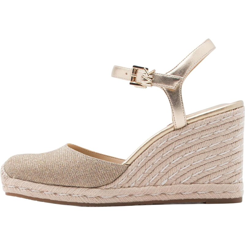 MICHAEL Michael Kors Lodičky s otvorenou pätou KENZIE piesková / zlatá 68295786