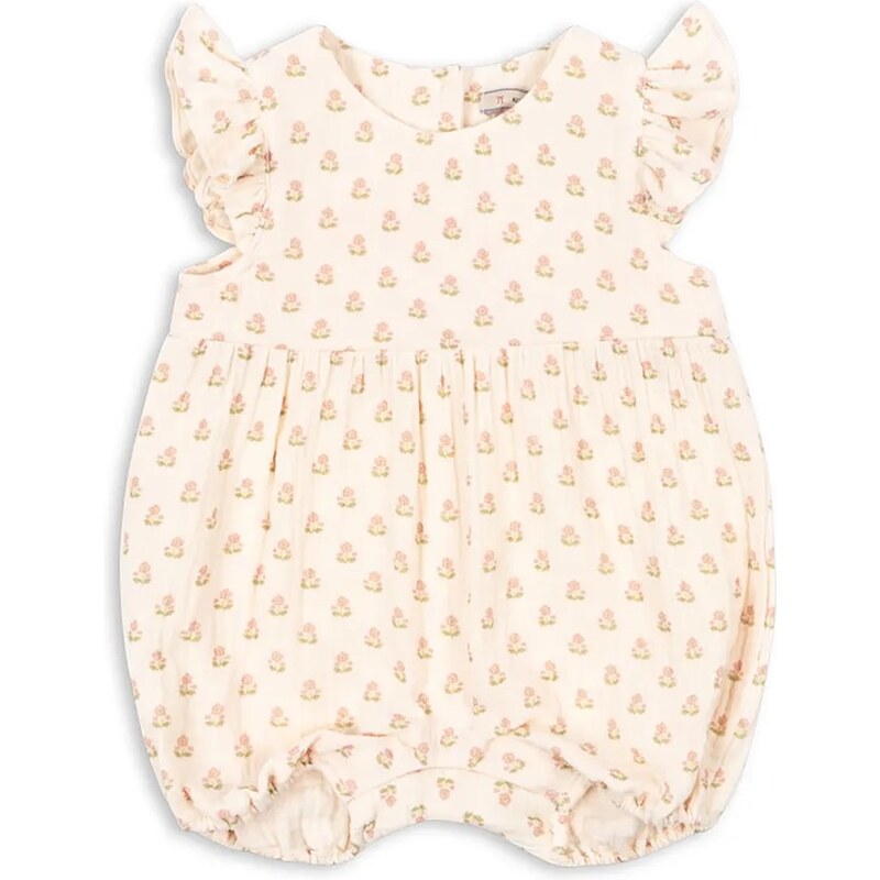 Detské bavlnené dupačky Konges Sløjd COCO FRILL ROMPER GOTS 68296718