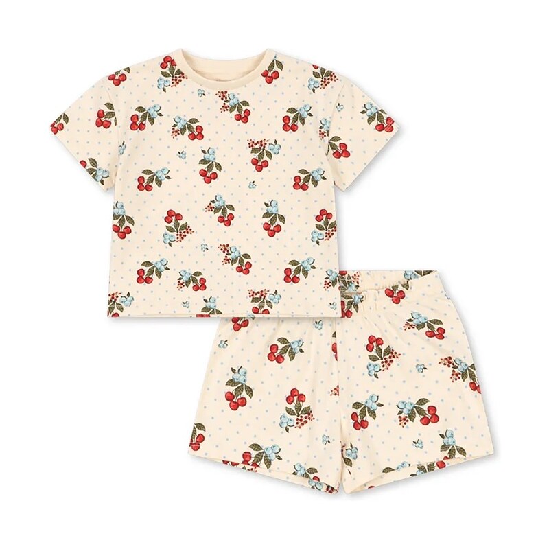 Detská bavlnená súprava Konges Sløjd LIN TEE SET GOTS 68296732