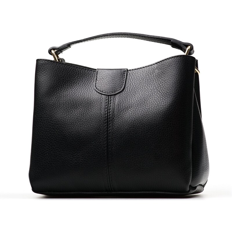 Blaire Kožená kabelka Vilma čierna 68297493