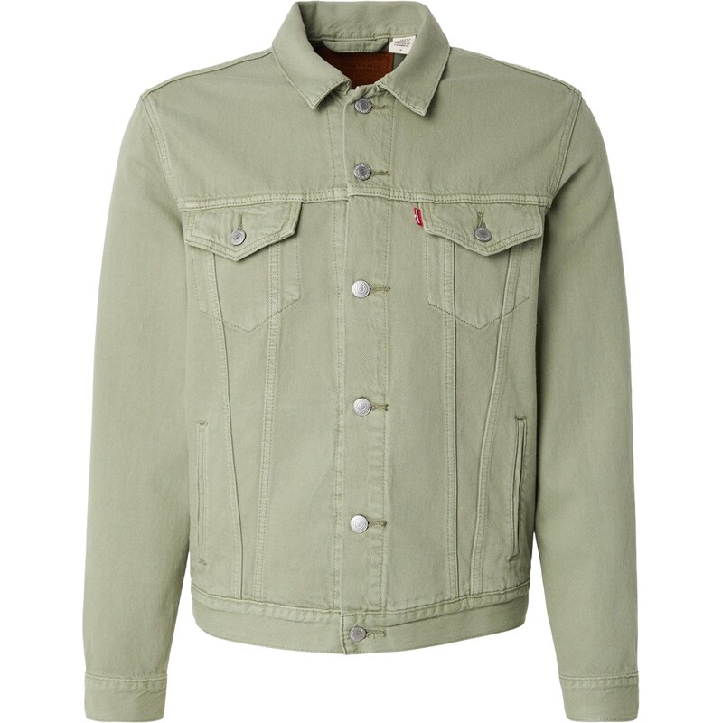 LEVIS Prechodná bunda The Trucker svetlozelená 62297602