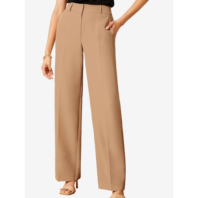 love & roses Nohavice s pukmi farba ťavej srsti 68298515