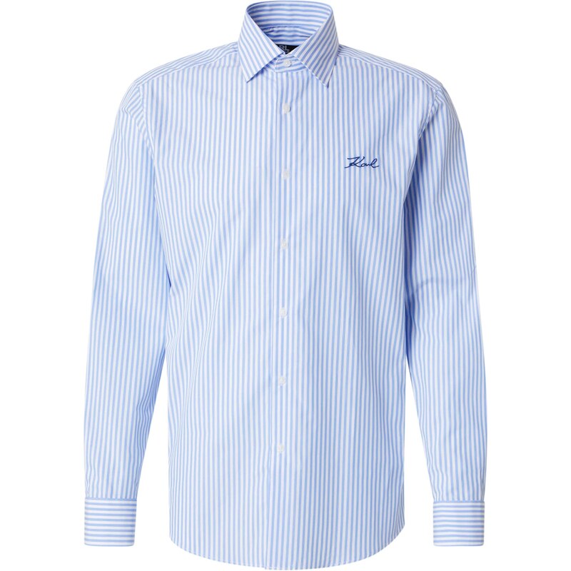 Karl Lagerfeld Košeľa modrá / biela 68298529