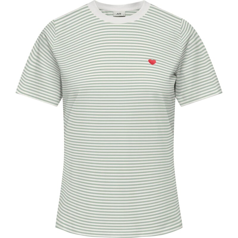 JDY Tričko JDYPISA mätová / biela 68298539
