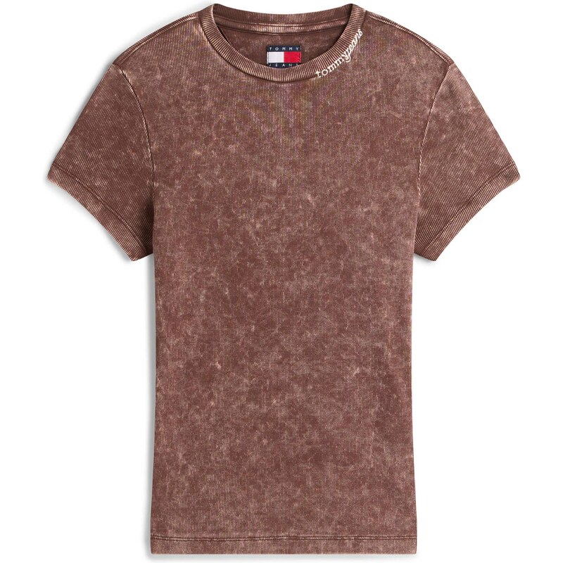 Tommy Jeans Tričko čokoládová 68298552