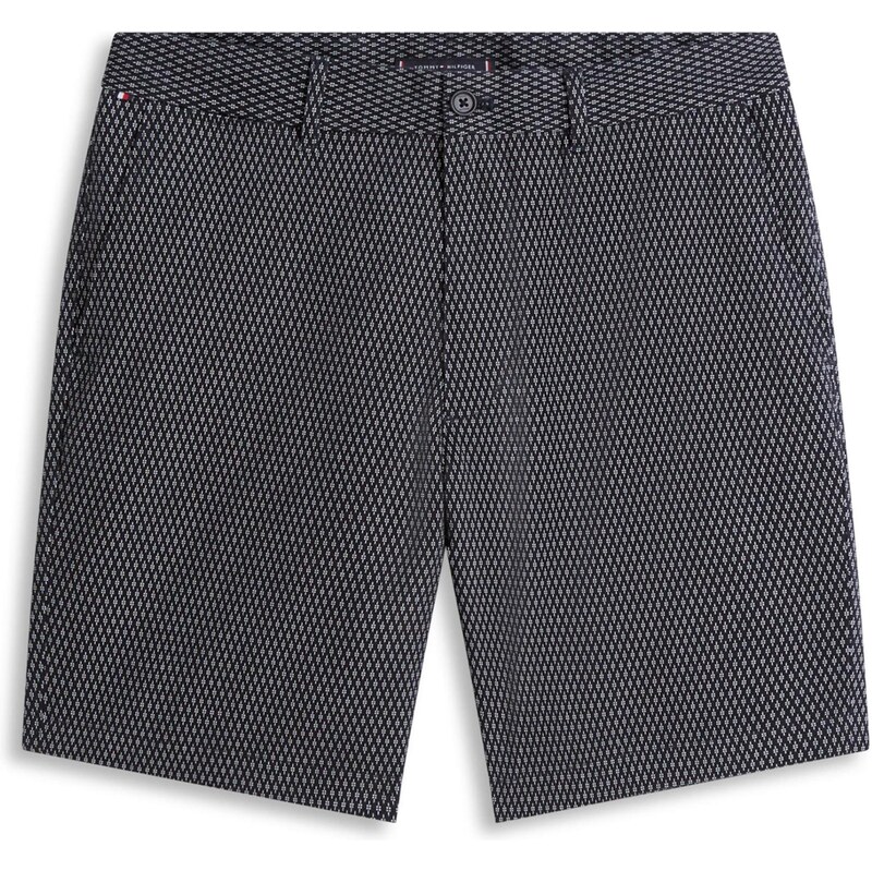 TOMMY HILFIGER Chino nohavice DOVER ESS tmavomodrá / šedobiela 68298569