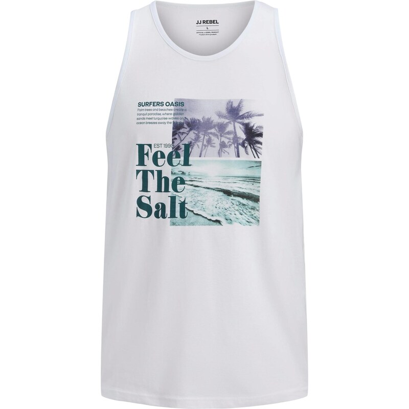 JJ Rebel Tričko JREBMILES tmavozelená / svetlofialová / biela 68298677