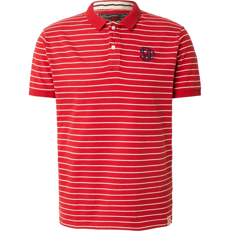 Superdry & Co Tričko béžová / červená 68298697