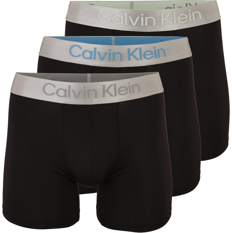 Calvin Klein Underwear Boxerky modrá / striebornosivá / čierna 68298758