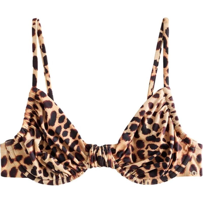 Next Bikinový top kapučíno / tmavohnedá 68298802