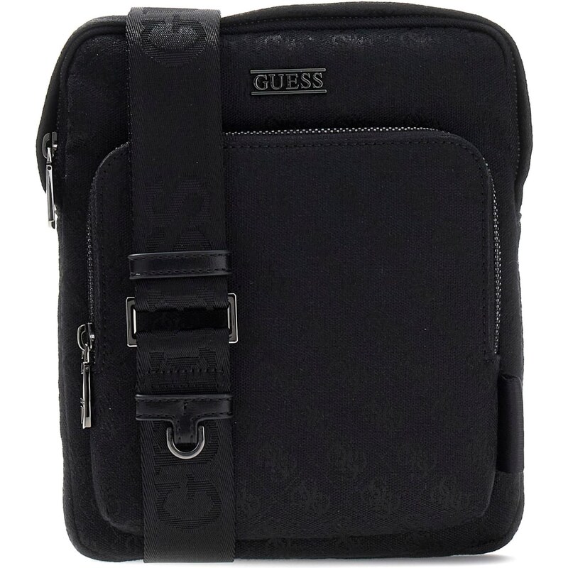 GUESS Taška cez rameno Boston čierna 68298897