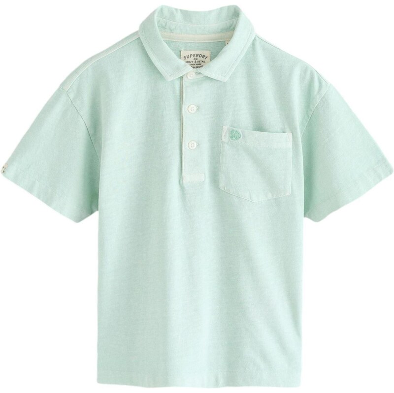 Superdry & Co Tričko pastelovo zelená 68298916