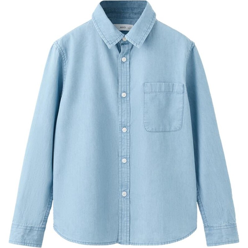 MANGO KIDS Košeľa PACIFIC svetlomodrá 68298628