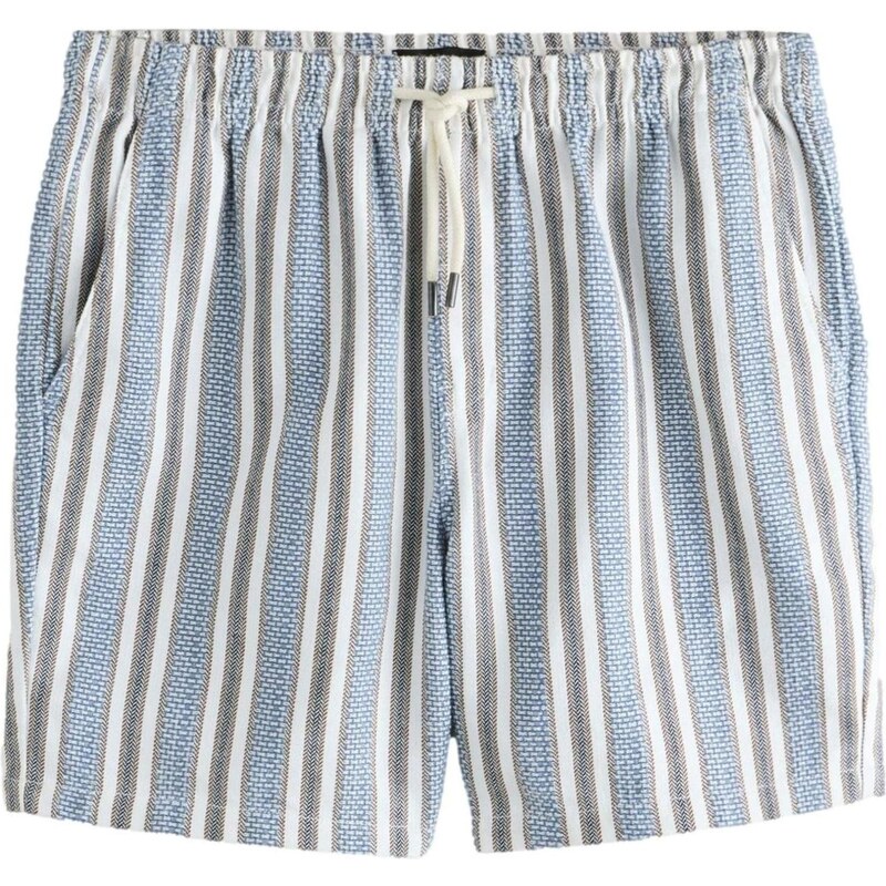 Next Nohavice modrá / hnedá / biela 68299095