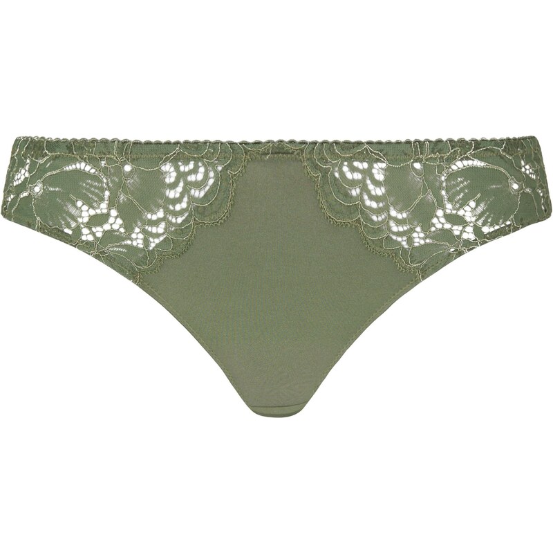 Hunkemöller Tangá olivová 68299119