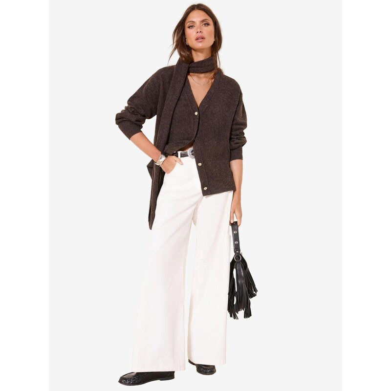 Lipsy Kardigán tmavohnedá 68299151