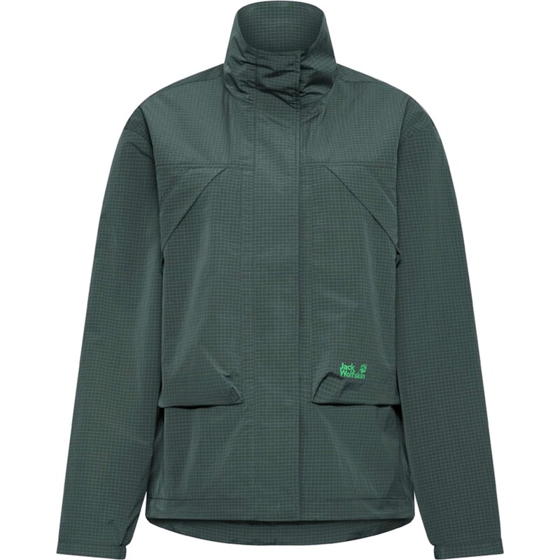 JACK WOLFSKIN Outdoorová bunda FIND THE WILD tmavozelená 68299155