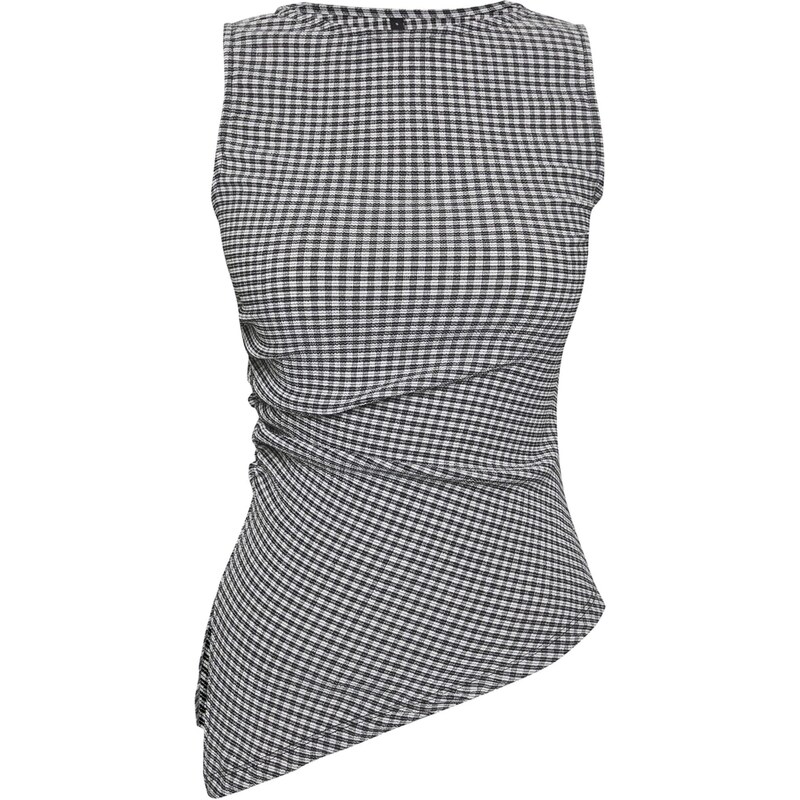 Trendyol Top čierna / biela 68299298