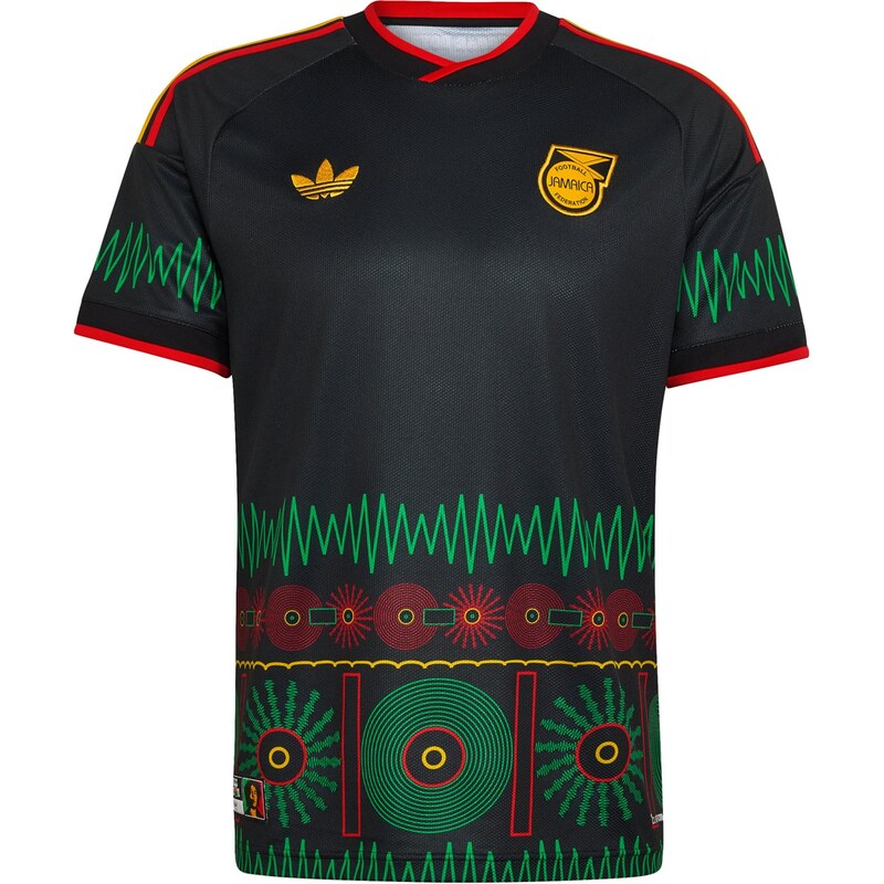 ADIDAS PERFORMANCE Dres JFF A žltá / zelená / červená / čierna 68299315