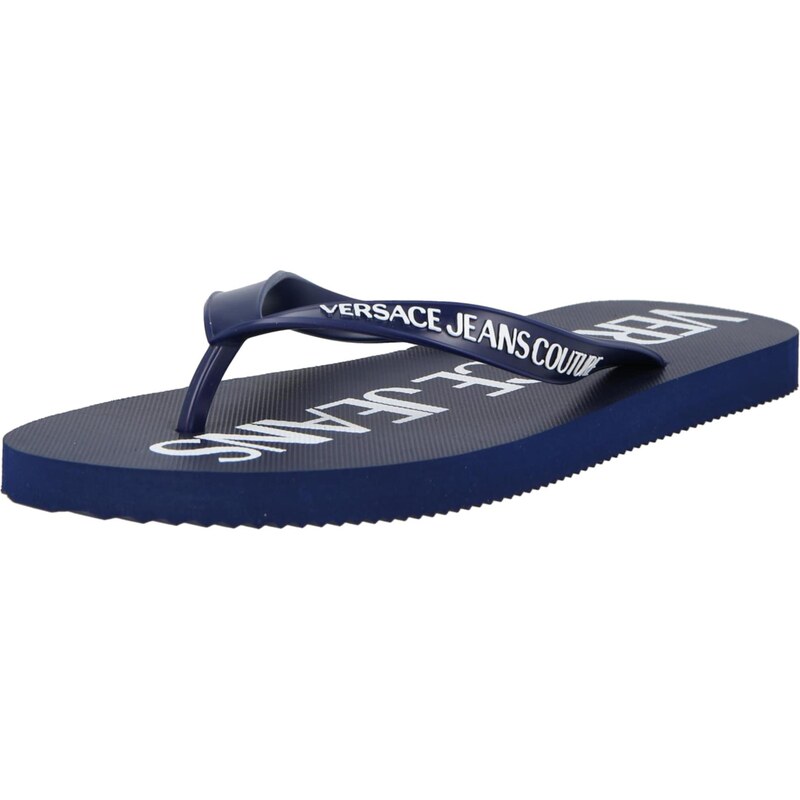 Versace Jeans Couture Žabky námornícka modrá / biela 68325570